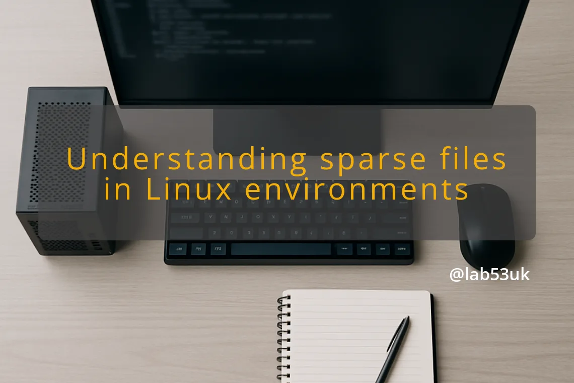 img understanding sparse files in linux environments