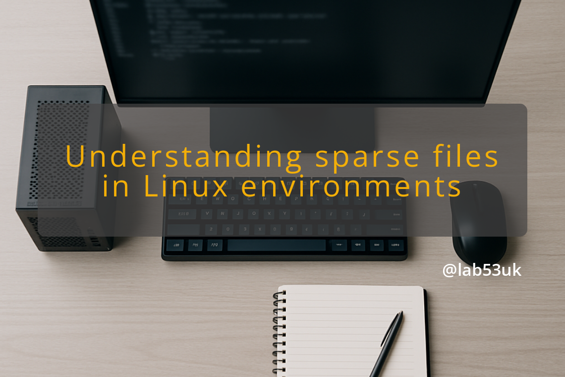 img understanding sparse files in linux environments