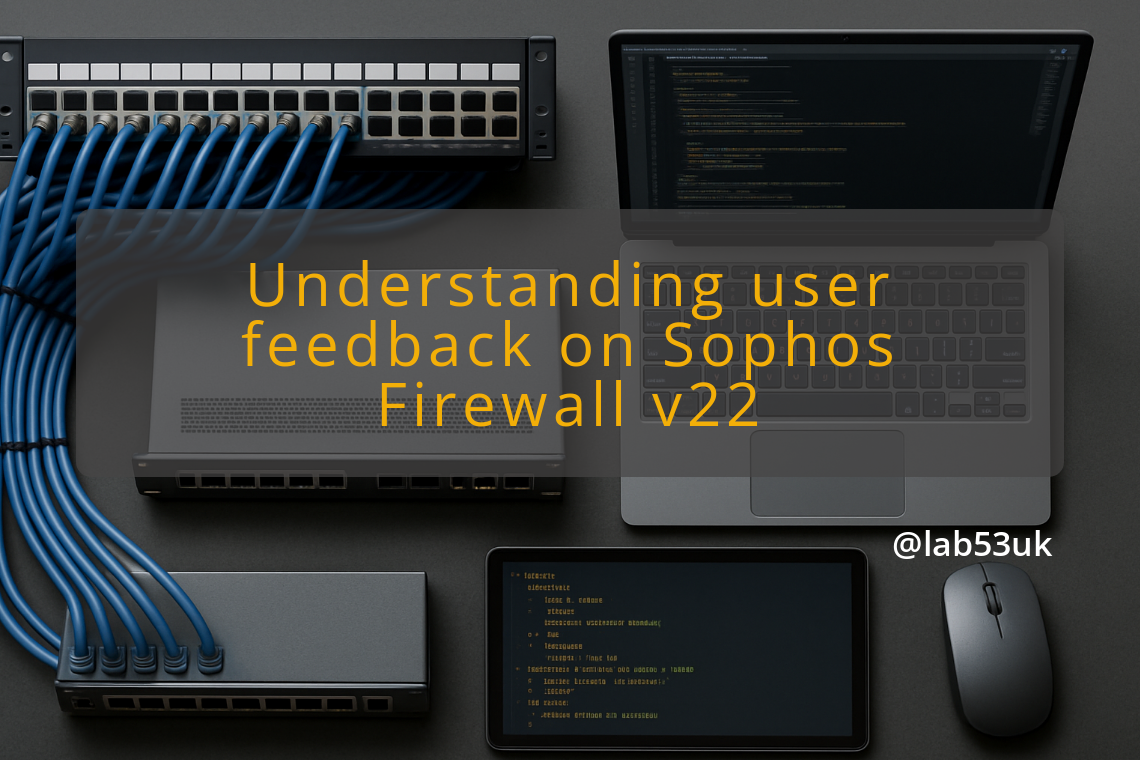 img understanding user feedback on sophos firewall v22 sophos firewall v22 user experiences
