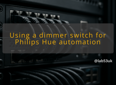 img using a dimmer switch for philips hue automation