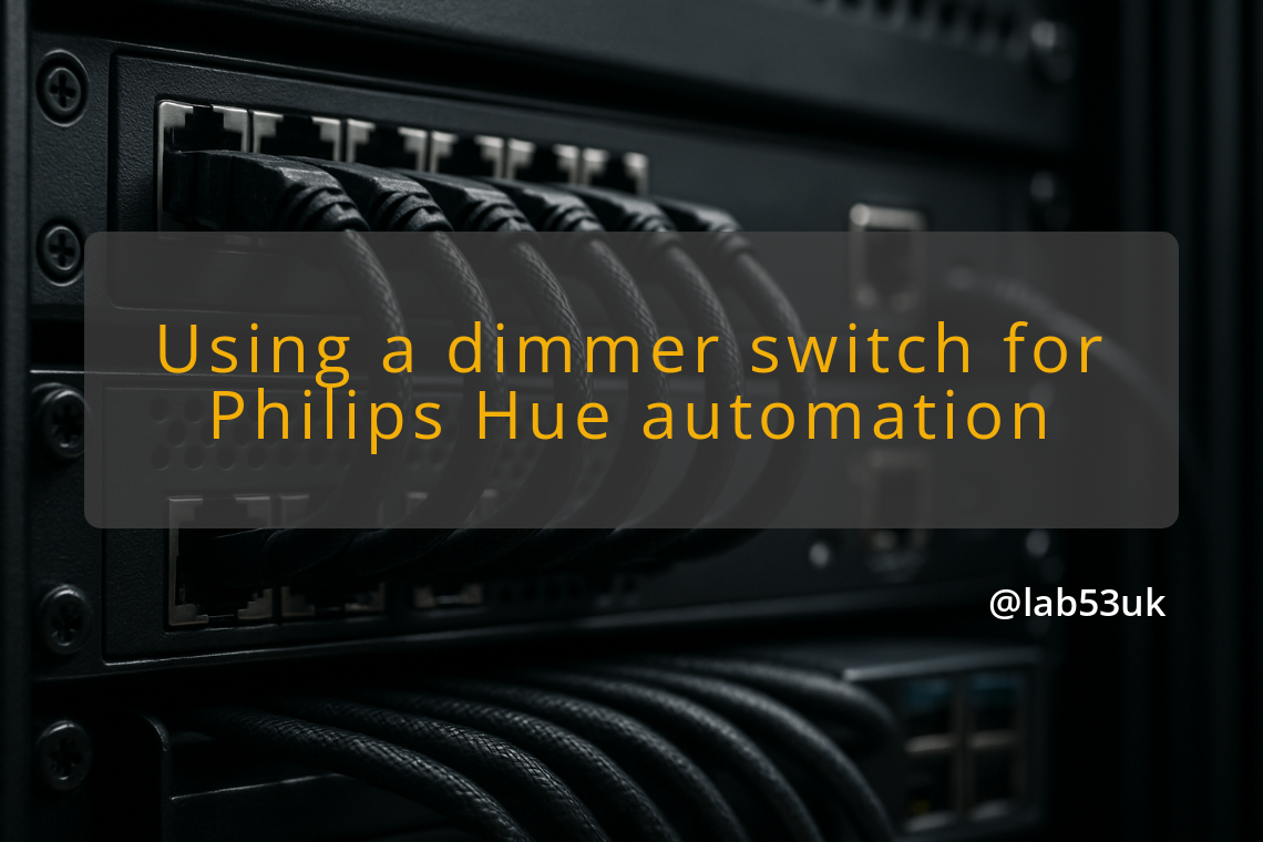 img using a dimmer switch for philips hue automation