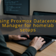 img using proxmox datacenter manager for homelab setups
