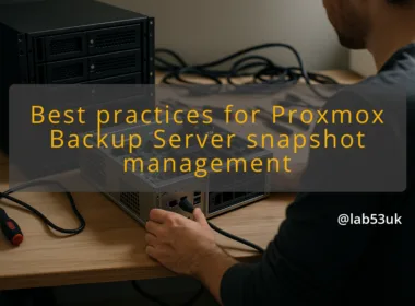 img best practices for proxmox backup server snapshot management