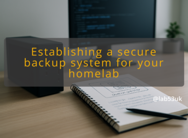 img establishing a secure backup system for your homelab