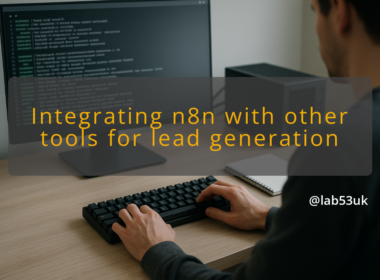 img integrating n8n with other tools for lead generation n8n lead generation automation