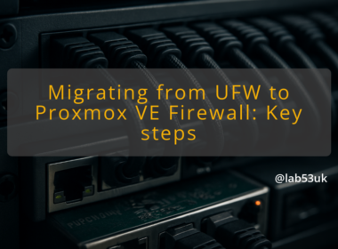 img migrating from ufw to proxmox ve firewall key steps