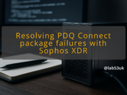 img resolving pdq connect package failures with sophos xdr pdq connect installation