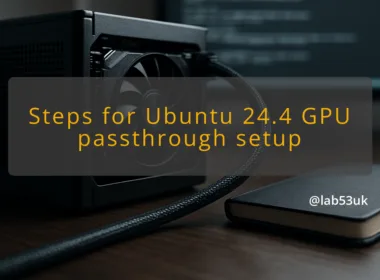 img steps for ubuntu 24 4 gpu passthrough setup