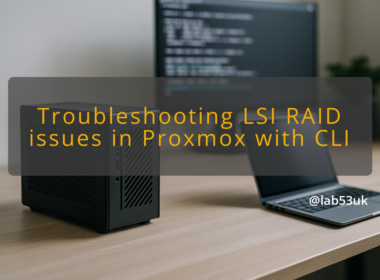img troubleshooting lsi raid issues in proxmox with cli proxmox lsi raid