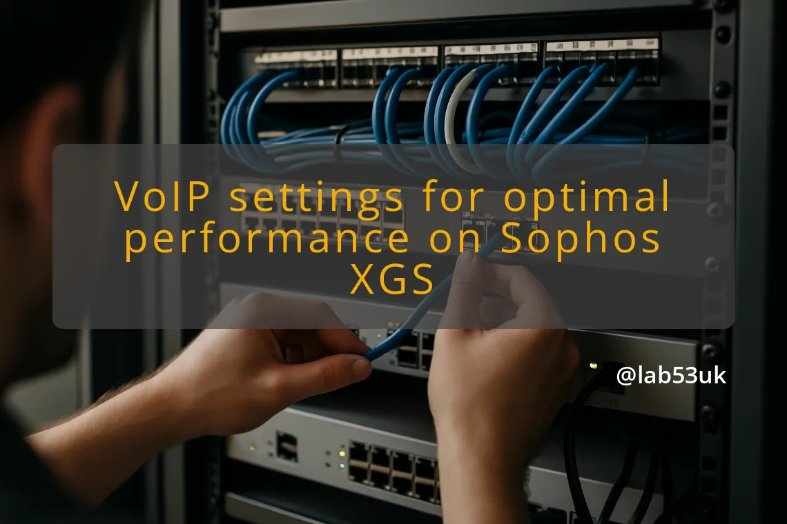 img voip settings for optimal performance on sophos xgs sophos xgs firewall