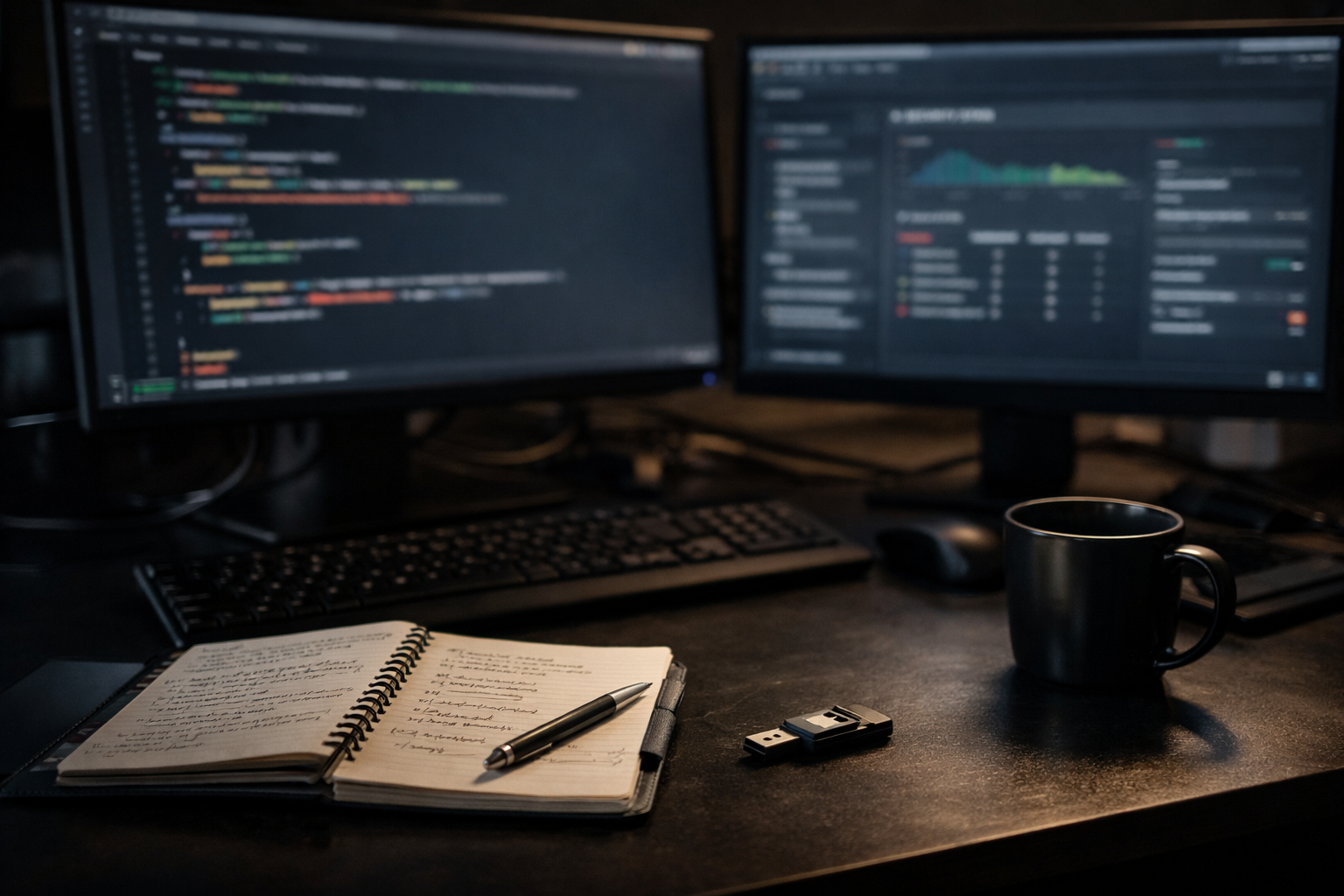 cybersecurity workspace