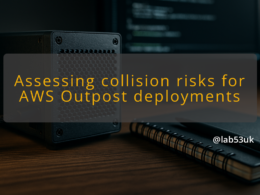 img assessing collision risks for aws outpost deployments