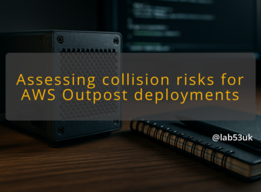 img assessing collision risks for aws outpost deployments