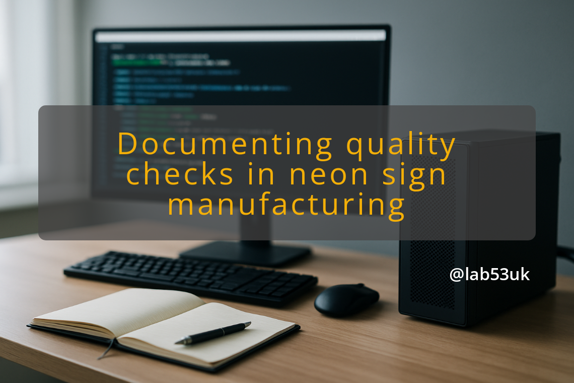 img documenting quality checks in neon sign manufacturing neon sign automation