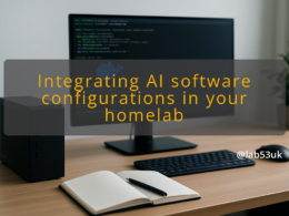 img integrating ai software configurations in your homelab