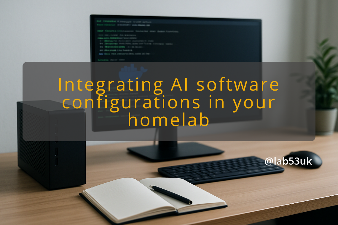 img integrating ai software configurations in your homelab