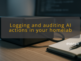 img logging and auditing ai actions in your homelab ai management