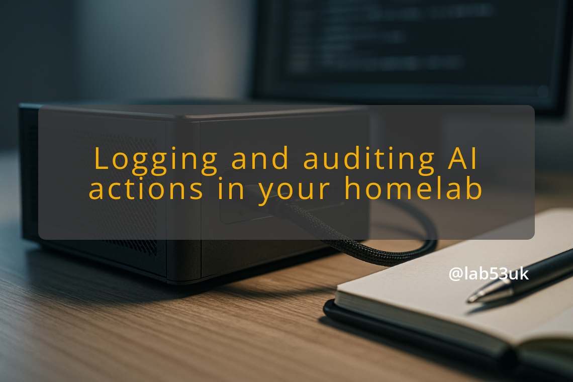 img logging and auditing ai actions in your homelab ai management