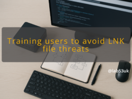 img training users to avoid lnk file threats windows lnk file security