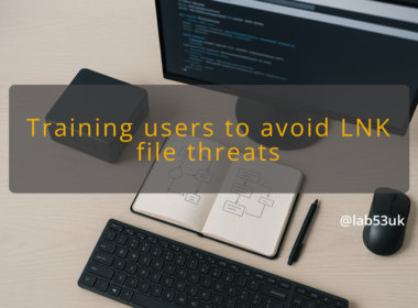 img training users to avoid lnk file threats windows lnk file security